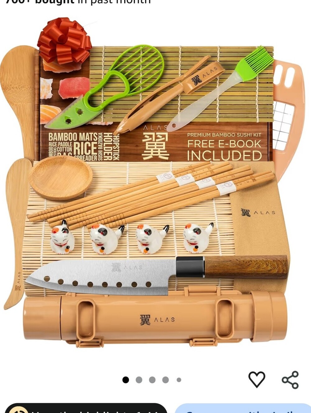 20 Piece Sushi Making Beginners Kit